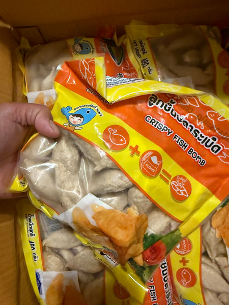 ลูกชิ้นปลาระเบิด มานะ fish ball