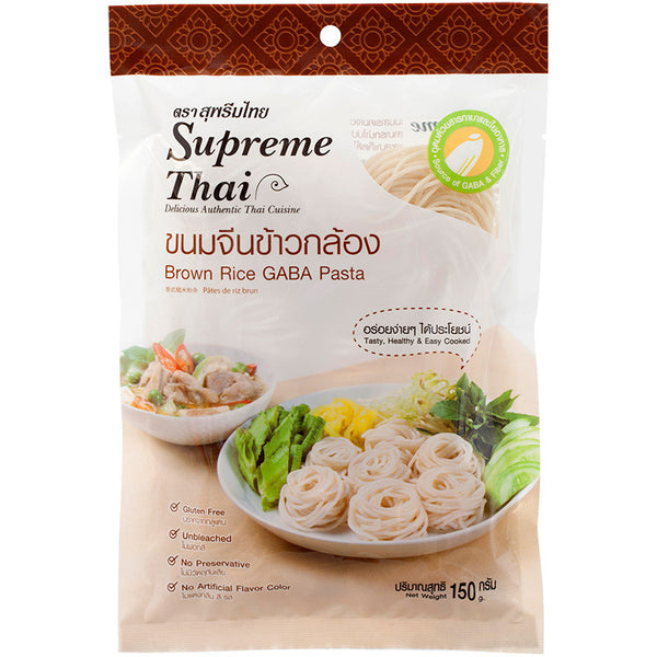 สุพรีมไทยขนมจีนกึ่งสำเร็จรูป 150กรัม Noodle