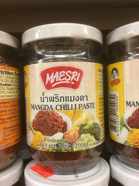แม่ศรี น้ำพริกแมงดา Mangda Chilli Paste