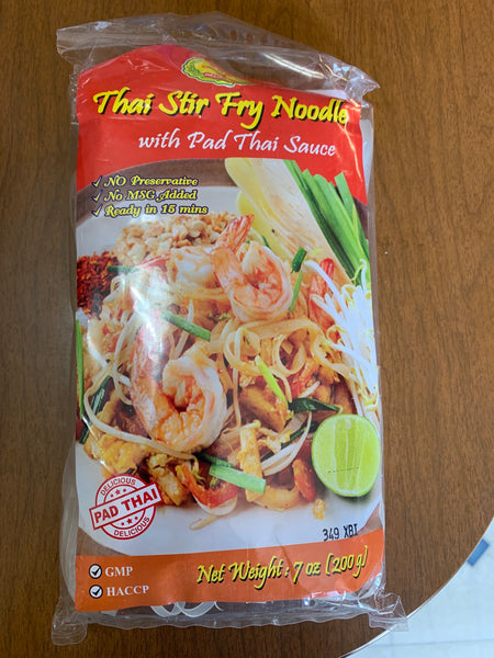 ผัดไทย Stir fry noodle with Pad Thai Sauce