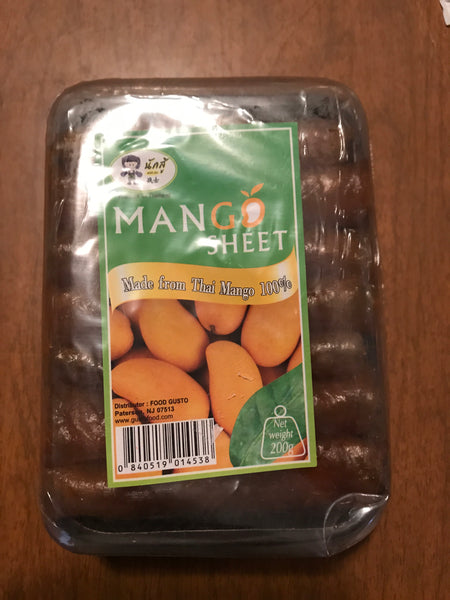 มะม่วงกวน นักสู้ Mango sheets
