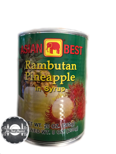 เงาะ/สับปะรดกระป๋อง Rambutant/ pineapple in syrup