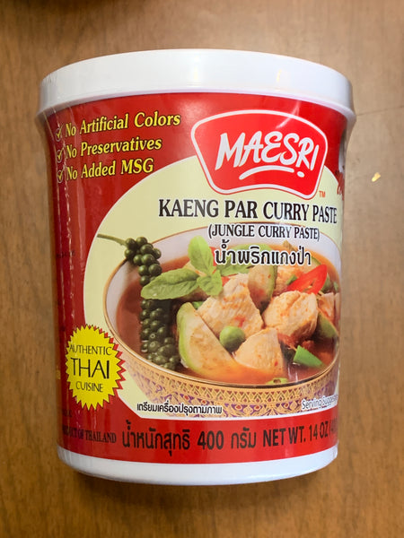 พริกแกง แกงป่า แม่ศรี Kaeng Par Curry Paste