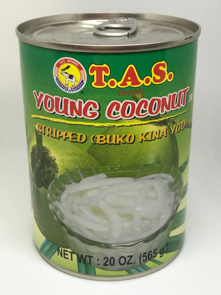 มะพร้าวอ่อนกระป๋อง Young coconut in syrup