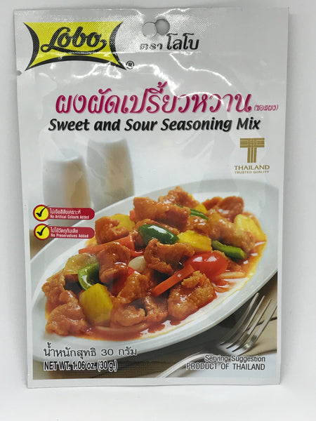 โลโบ ผงผัดเปรี้ยวหวาน Sweet and sour seasoning mix