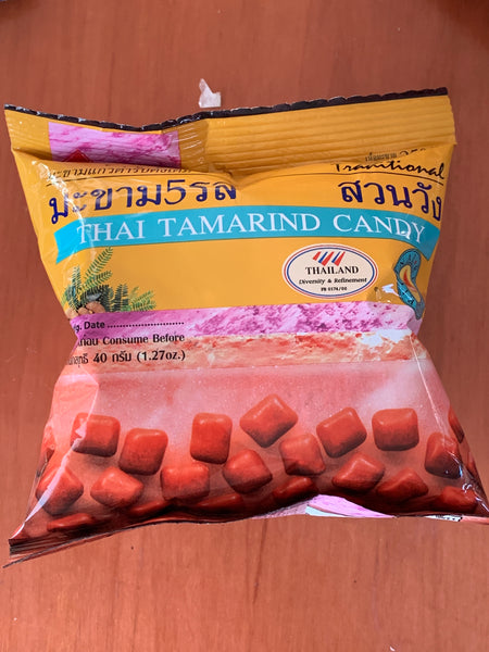 มะขาม 5 รส สวนวัง Thai tamarind candy