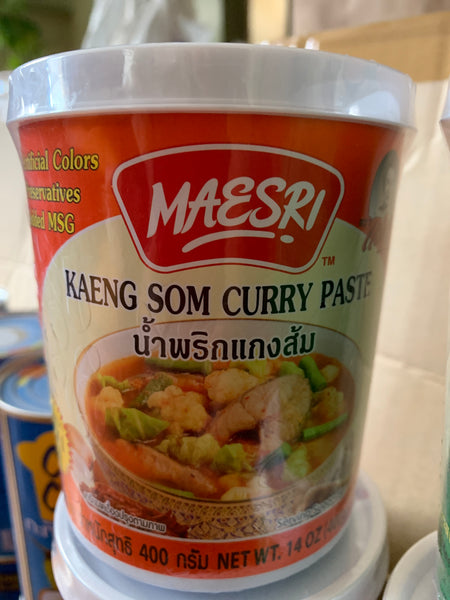 พริกแกง แกงส้ม แม่ศรี Curry paste