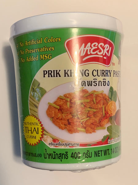 พริกแกง ผัดพริกขิง แม่ศรี Prik Khing Curry Paste