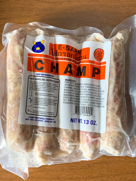 ไส้กรอกอีสาน แชมป์ E-Sarn Sausage Champ