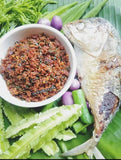 น้ำพริกปลาร้าผัดกรอบแซ่บซี๊ด Chili Paste