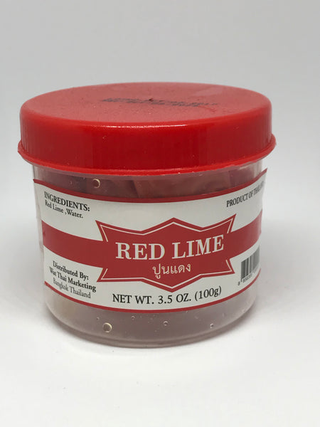 ปูนแดง Red lime paste