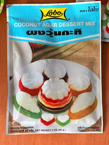 โลโบ ผงวุ้นกะทิ Lobo Coconut Agar Dessert Mix