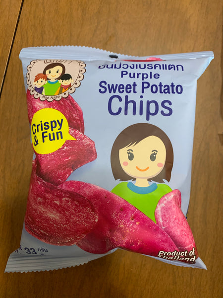 มันม่วงเบรคแตก Purple Potato Chips