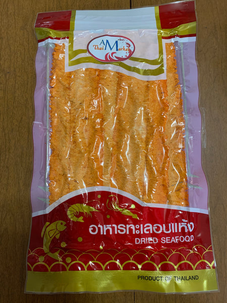 ปลาหมึกบดสามรส แบบแห้ง seasoned squid